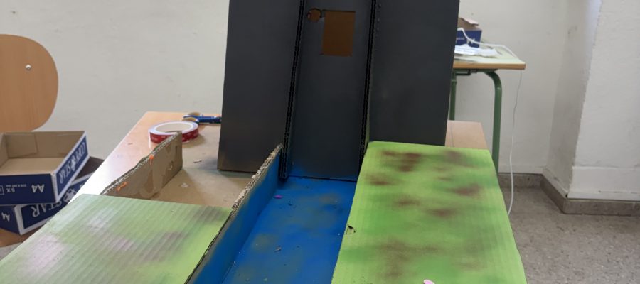 Nuestra maqueta va tomando forma